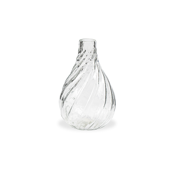 Swirl Glass vase