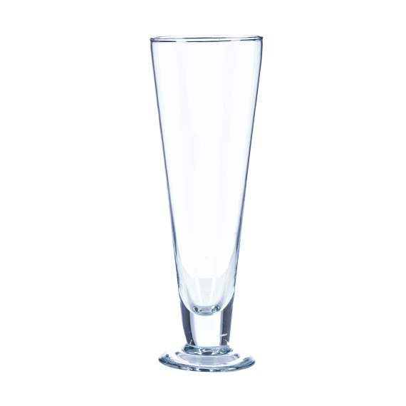 Tall Flared Glass Vase