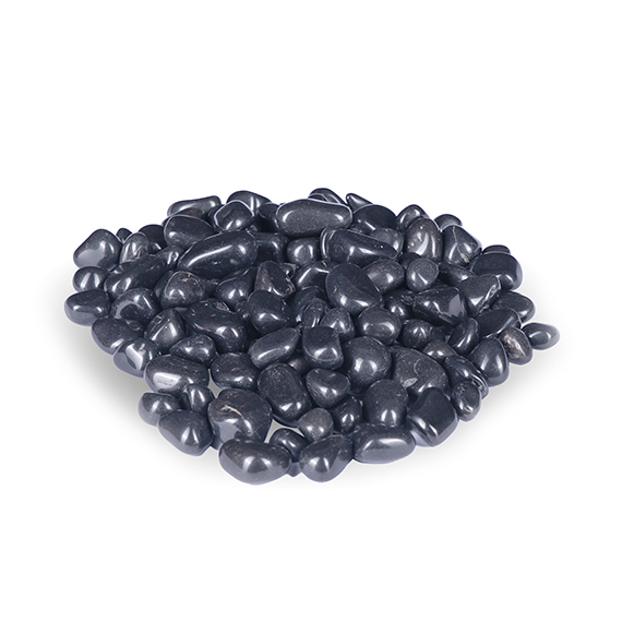 Premium Kathiawadi Black Pebbles