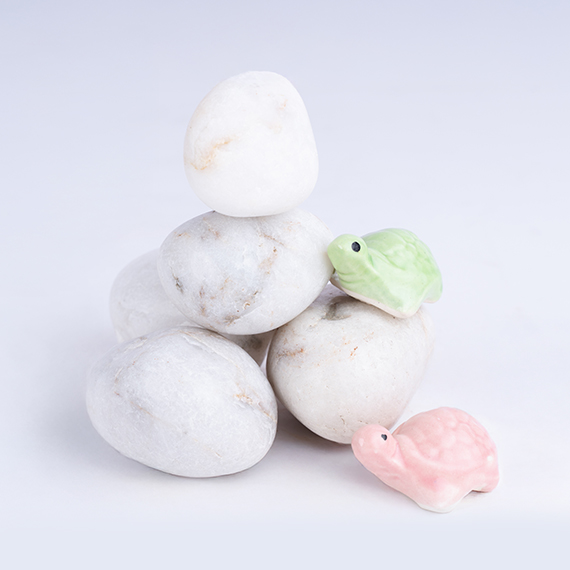 Standard Quartz White Jumbo Pebbles